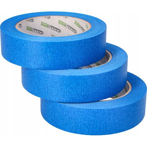 Papierklebeband 30mm/50m blau 3 Stück (150m) (1/5)