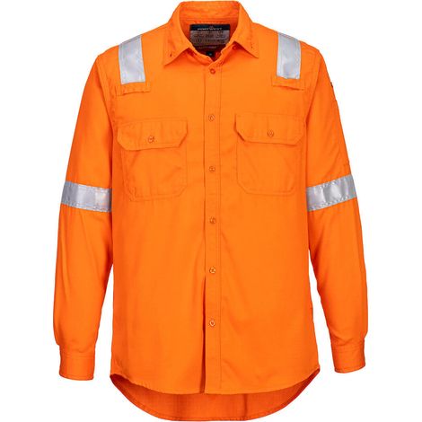 Camisa antistática FR naranja XL