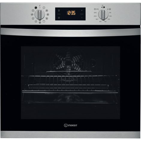 Indesit Forno da incasso IFW 3844 P IX - IFW 3844 P IX. Dimensione del forno: Media, Tipo di forno: Forno elettrico, Capacità interna forno totale: 71 L. Posizionamento dell'apparecchi... - IFW3844PIX (1/5)