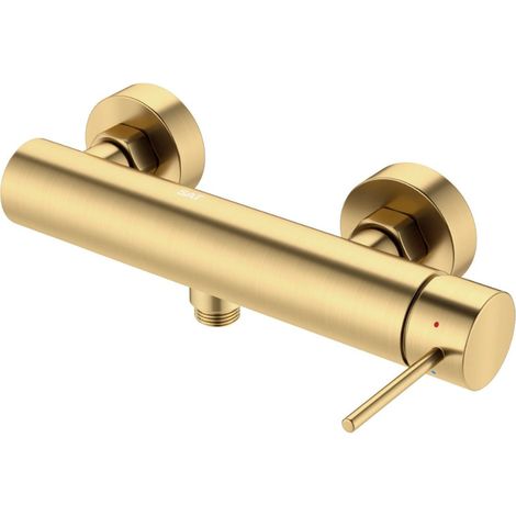Swiss Aqua Technologies Aurum Wandbrausebatterie 150 mm mit Hebel ohne Brauseset, Gold (SATBAUR268BG)