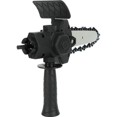 Accessoire pour tronçonneuse, perceuse électrique, modifié pour tronçonneuse, tronçonneuse électrique à une main pour la coupe du bois 10,2 cm / 4 pouces (1/5)