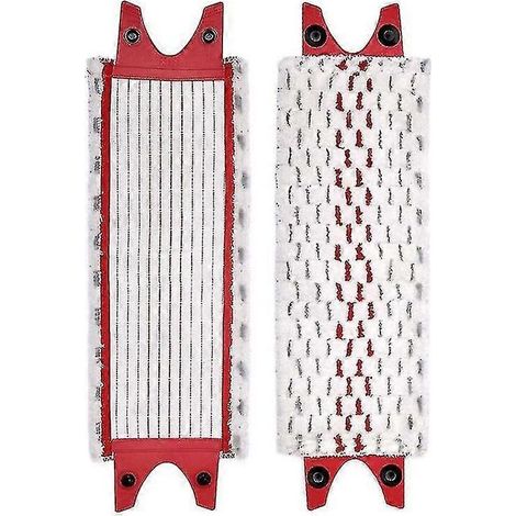 Packung mit 2 kompatiblen Vileda Ultramax Mikrofaser-Nachfülltüchern, Ersatztücher für den Ultramax-Wischmopp (1/4)