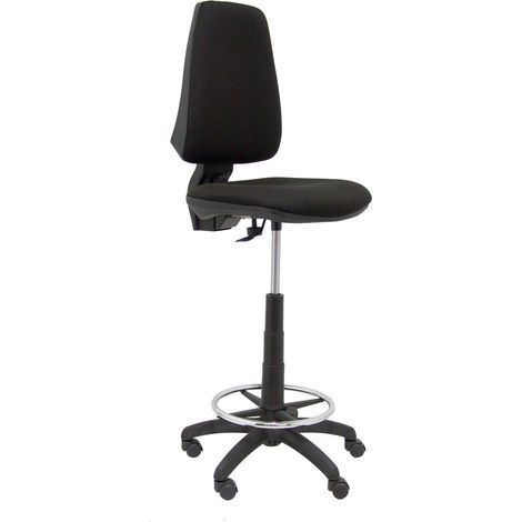 Taburete ELCHE Pc cómodo negro para oficina (1/5)