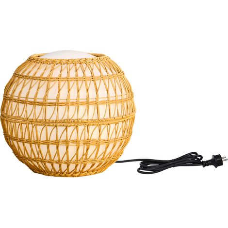 Boule lumineuse filaire BOBBY polyrotin D40cm