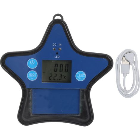 Schwimmender Bluetooth-Wasserqualitätstester, misst pH-Wert/ORP/CL/TDS/Salzgehalt/Temperatur für Schwimmbäder/Aquarien/Hydroponik