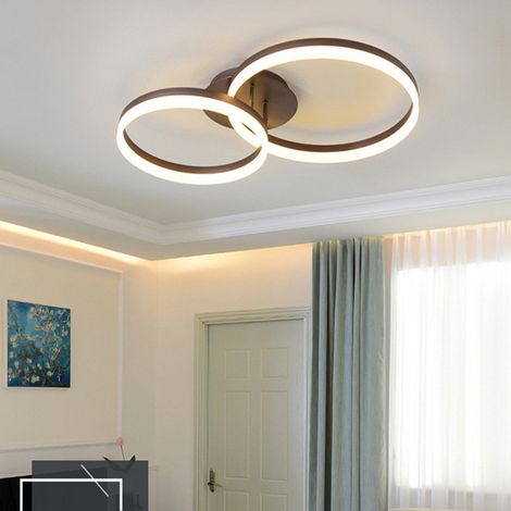 Plafonnier LED 36W moderne – Lampe de plafond à intensité variable sans paliers – Éclairage design pour salon, chambre et cuisine (1/5)