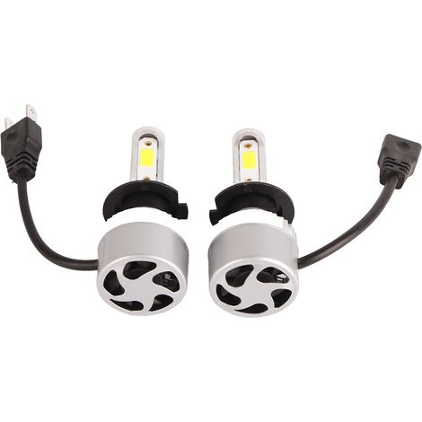 Kit de conversion de phares LED H7 pour voiture (2 ampoules) : super lumineux, à dissipation thermique rapide. (1/5)