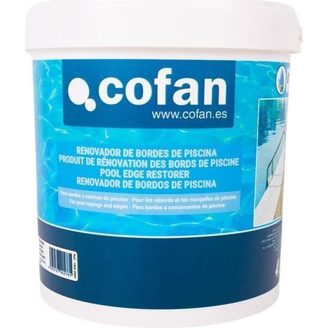 PINTURA ACRÍLICA PARA BORDES DE PISCINAS COLOR BLANCO MATE 4 L (1/5)