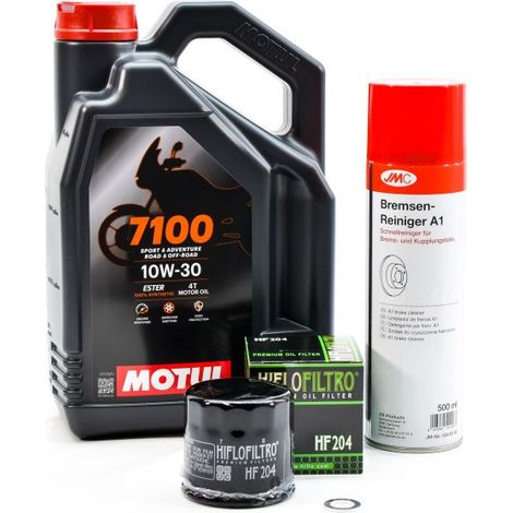 Kit Entretien Vidange Standard pour HONDA ST 1300 Pan European de 2002 à 2017 - MOTUL 7100 10W30 4L