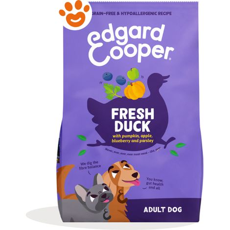 Edgard Cooper Dog Adult con Anatra Fresca - Sacco 7 Kg -
