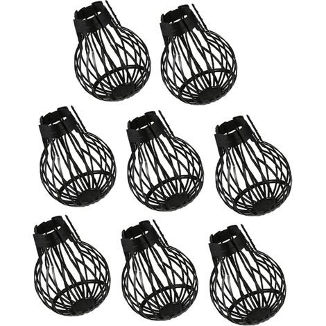 8-Piece Leaf Gutter Filter - Lightweight Plastic Grid Roof Filter Caps for Balconies and Gardens - Protects Against Debris and Clogging (1/5)
