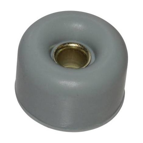 Pied d'appareil vissable, rond gris clair (Ø x H) 30 mm x 17,5 mm ZB8C 1 pcs. S494061 (1/2)
