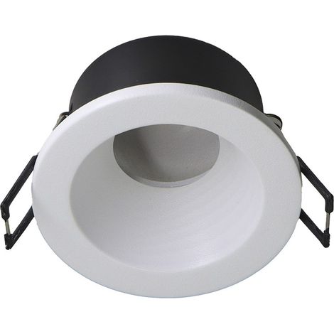 Plafonnier rond encastré blanc 70 mm 1xGU10 PAR11