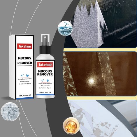 Klebstoffentferner für Zuhause, Fenster und Autoscheiben – Tägliche Reinigung und Fleckenentfernung – 50 ml -- DTEKGAZ (1/5)