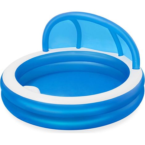 Bestway Piscine Hinchable Familiar 241x241x140cm Bleu (1/5)