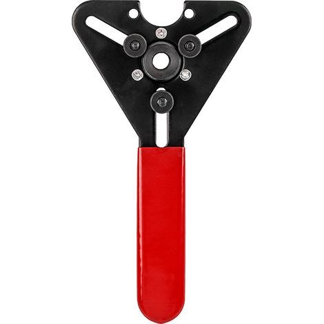 Kit de herramientas para desmontar el embrague del compresor del aire acondicionado, herramienta de sujeción del embrague del aire acondicionado, juegos de herramientas extractoras de bujes automático (1/5)