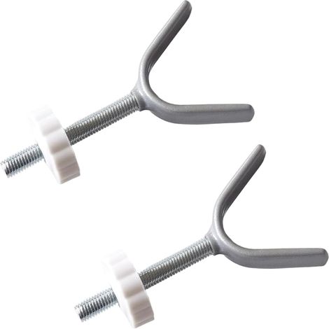 Boulons en Y pour portail, réglables clôture, 12,5 x 6 cm (1/5)
