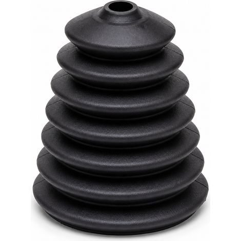 Coupelle anti poussière pour perceuse et perforateur en silicone noire (1/5)