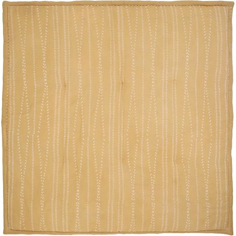 Tapis de Repos et d'Éveil pour Bébé en Coton Doux Imprimé Bohème Coloris Caramel - PANGIVO (1/5)