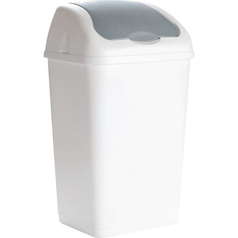 Poubelle basculante 18 litres - TAMPEL - Poubelles bureaux
