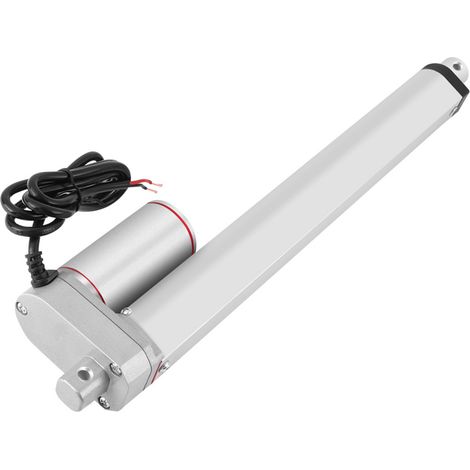 Actionneur linéaire puissant avec une course de 300 mm et une force de 750 N, moteur électrique 12 V CC (1/5)