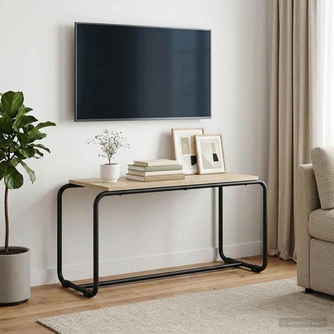 vidaXL Meuble TV 80 x 35,5 x 42 cm Chêne Sonoma Bois d'ingénierie (1/5)