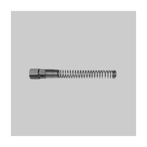 Attacco femmina con molla diametro 6x8 mm - fil. 1/4 pollici conf. da 10 pz