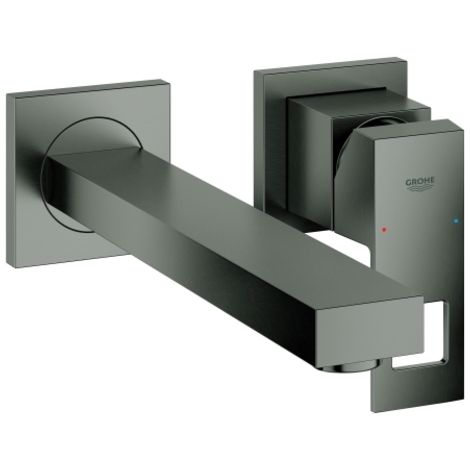 Grohe Eurocube Mezclador de lavabo de 2 agujeros, instalación