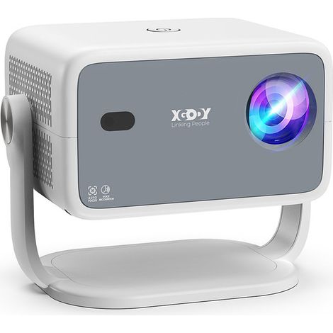 Mini vidéoprojecteur 1080p natif – Certifié Netflix – Luminosité 600 ANSI – Wi-Fi 6 et Bluetooth 5.2 – Assistance vocale IA