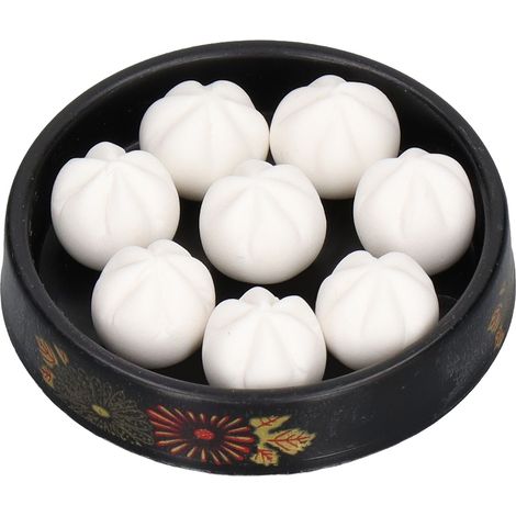 Nourriture miniature réaliste pour maison de poupée à l'échelle 1:12 : mini-pains, 8 petits pains et plateaux. (1/5)