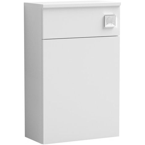 Nuie Arno Gloss White 500mm Toilet Unit - NVF141 (1/6)