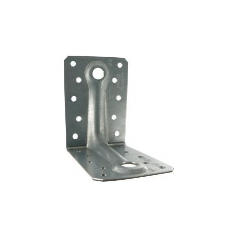 Simpson Strong Tie – Équerre de fixation mixte renforcée 65x88x88mm – Acier galvanisé pour bois et béton – Résistante aux ambiances agressives – ABR9020