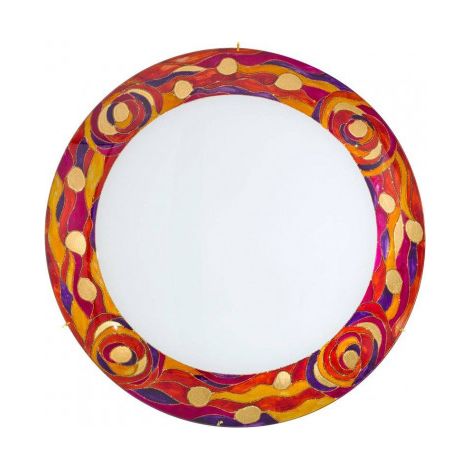 Kolarz SERENA Plafonnier décoratif en verre 3 lumières or 24 carats (1/5)