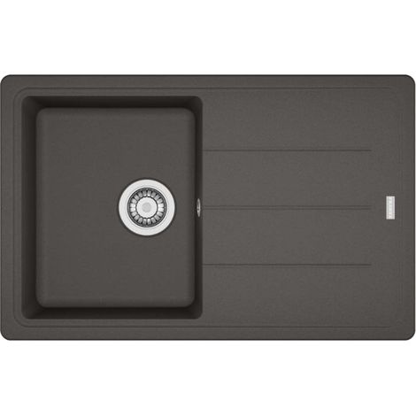 Franke Basis - Lavabo in fragranite BFG 611-78, 78x50 cm, grigio ardesia 114.0713.945 (1/2)
