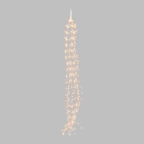 Cascade H100cm 300 MicroLED blahc chaud TRADITIONAL Ø1,5mm Lotti