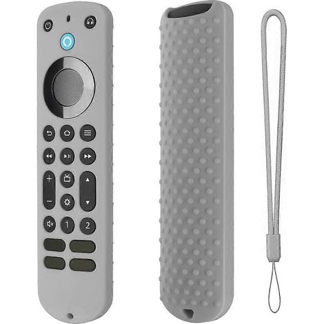 Hülle für Alexa-Sprachfernbedienung, rutschfest, flexibel, stoßfest und schlagfest. (1/4)