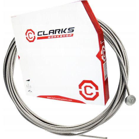 Cable de freno Clarks de acero inoxidable de 1,5 x 2000 mm (1/4)