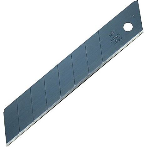 NT CUTTER 18MM HEAVY-DUTY EX TRA-SHARP BLACK SNAP-OFF BLADES, 50-BLADE/PACK, 1 PACK (BL-51P)