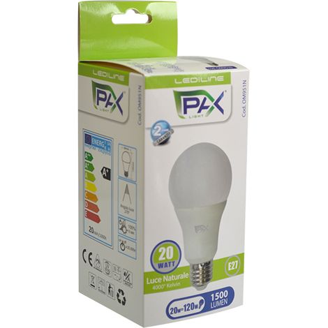 GOCCIA LED 20W A80 4000K 1500LM E27 A+