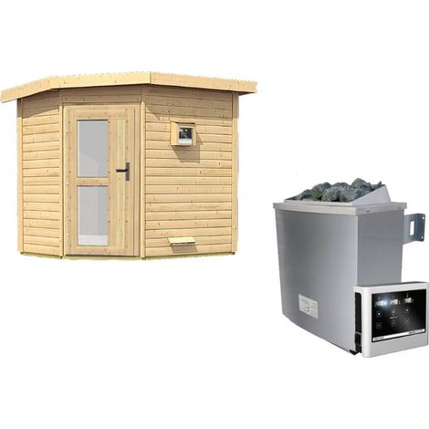 SH Mikka, 9kW ext.Strg. Milchglas Tür (1/4)