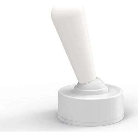 Veilleuse moderne avec interrupteur à intensité variable, lampe de chevet portable, veilleuse murale avec chargement USB pour chambre/crèche/salle de bain/salon/camping en plein air (blanc) (1/5)