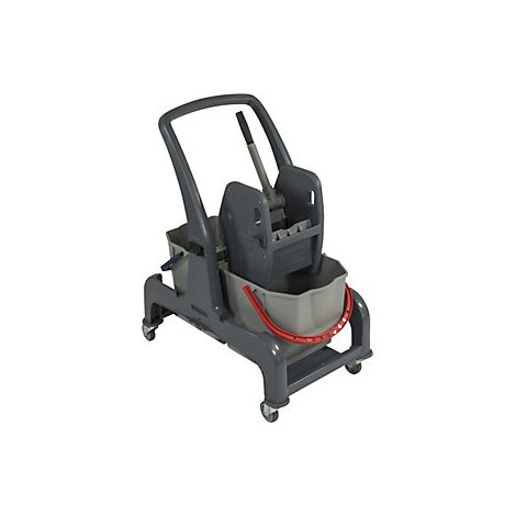 kaiserkraft  Carrello di pulizia CombiX  2 secchi da 25 l  con