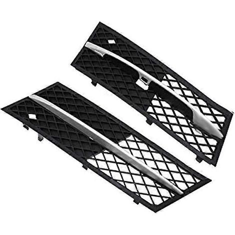 Calandre de pare-choc inférieure avant de voiture, 2 pièces, couvercle de phare antibrouillard pour série 5 F10 / F11 berline/wagon 2010 – 20 (1/2)