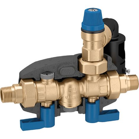 Caleffi Sicherheitsgruppe DN20 für WW-Bereiter 3/4" 6 bar 528156 (1/5)