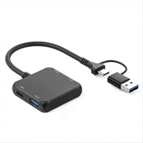 Câble d'extension USB-C, répartiteur USB-C/USB mâle vers 2 ports USB 2.0 + 1 port USB 3.0 + 1 port USB-C pour claviers PC et ordinateurs portables (1/5)
