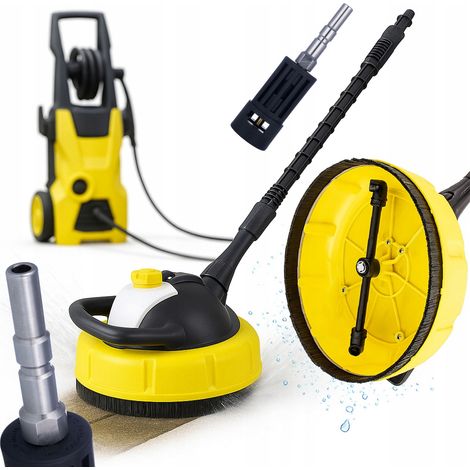Brosse de Rechange T-Racer – rotative avec doseur  Nilfisk QC, Kränzle D12, Karcher K1–K7  pavés, terrasses