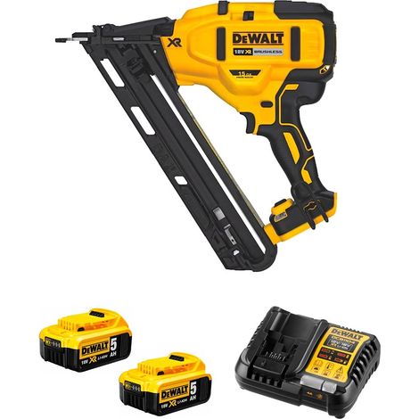Nagler DeWALT DCN650P2-SK (2 x 5,0 Ah + DCB1104) (1/4)