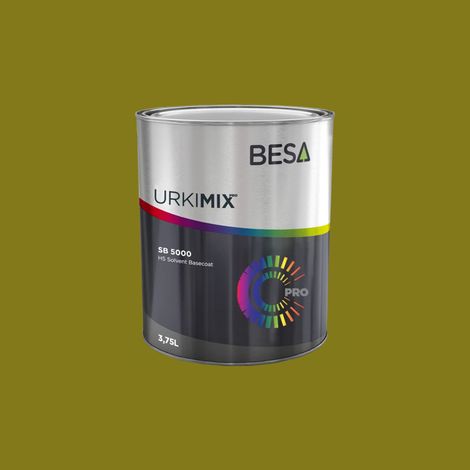 Pot de Peinture Polyuréthane / bi composant NCS S4050-G80Y  Brillant - 150gr