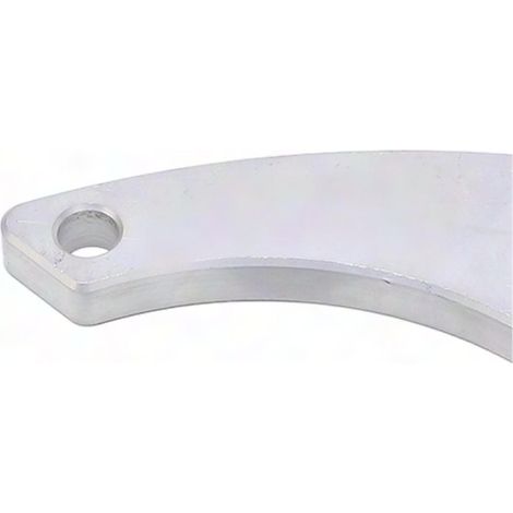 Lange Halterung für Wasserpumpe und Lichtmaschine, Beifahrerseite, CNC-gefrästes Aluminium, Ersatzteilsatz für Small-Block-Chevy (1/2)