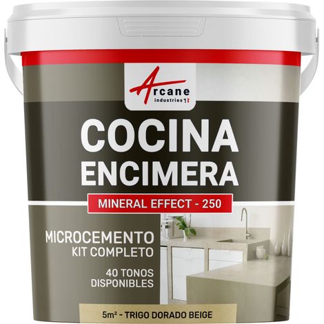 Microcemento cocina: para encimera y suelo de la cocina